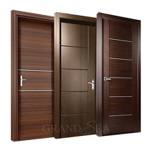 United Arab Emirates Industrial Low Price Wood Skin Pasted Water Proof Front Interior wood Barn Door For Bathroom